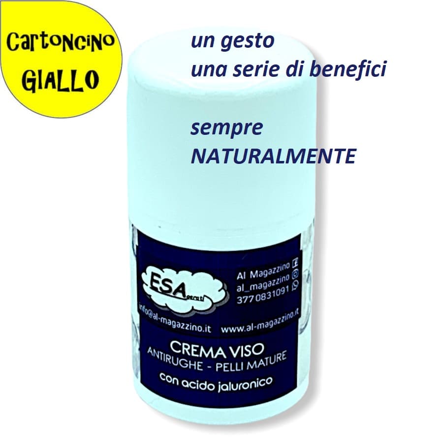 1 CREMA VISO Acido Jaluronico - immagine 2