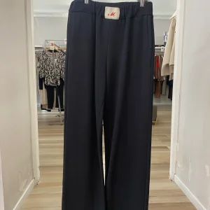 Maryley pantalone felpa nero