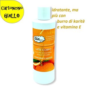 1 LATTE CORPO Idratante Più “Mandarino e Arancia”