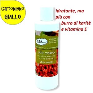 a LATTE CORPO Idratante Più “Goji e Vetiver”