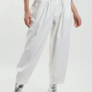 Susy mix jeans ballon bianco