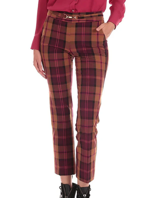 Emme Marella pantalone a quadri